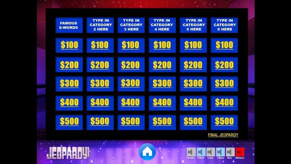 Download THE BEST FREE Jeopardy Powerpoint Template - How to make and edit  tutorial