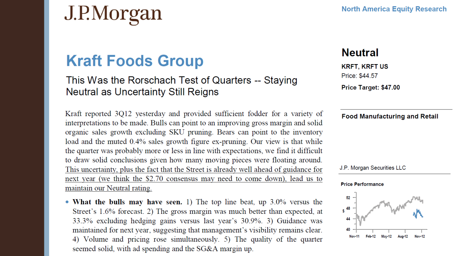 Equity Research Report - Example, Content, Types