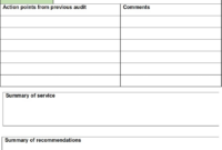 Comprehensive IT Audit Report Template For Word