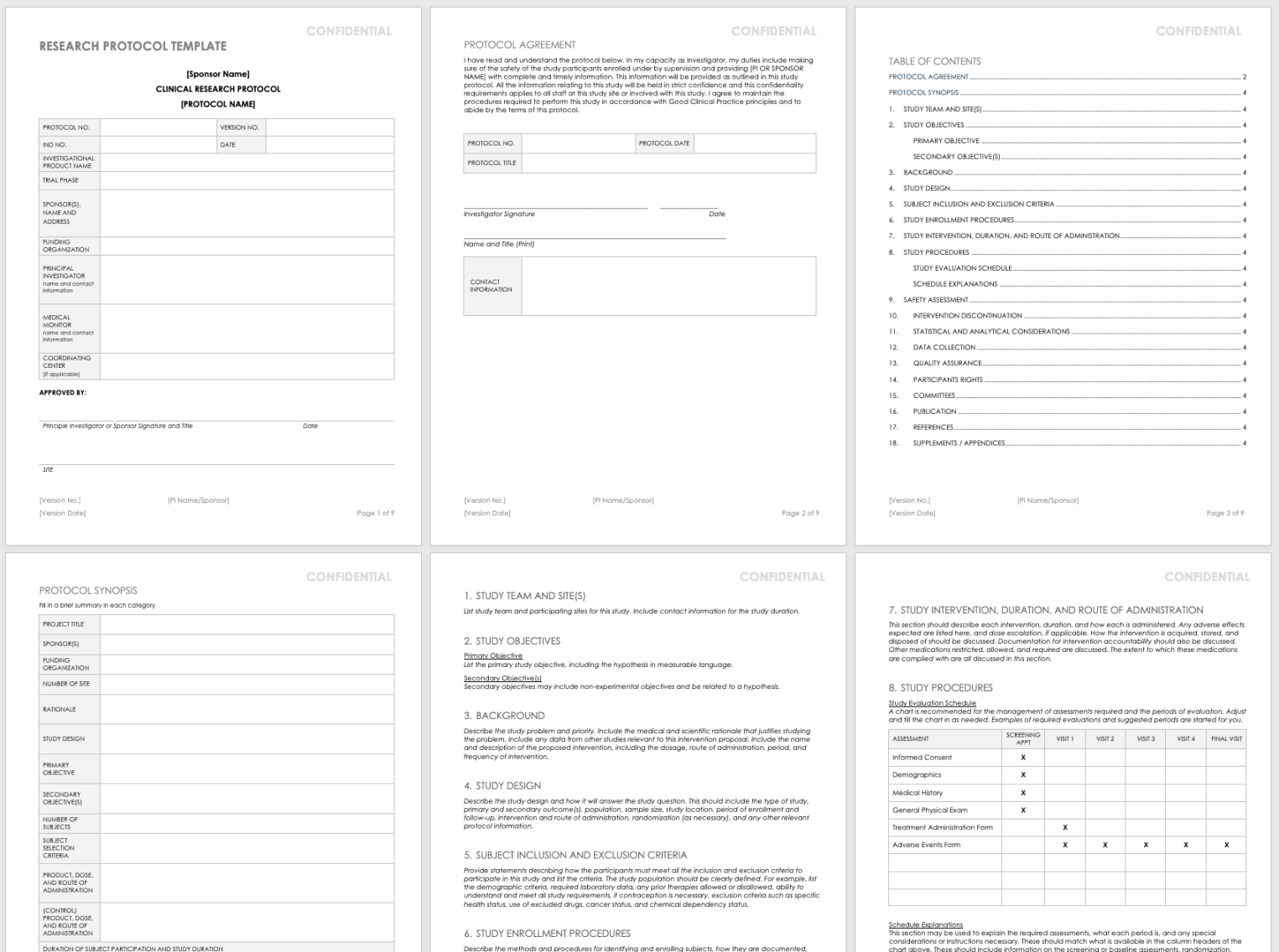 Free Clinical Trial Templates  Smartsheet