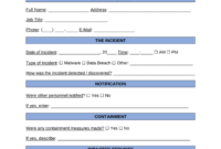 Comprehensive Information Security Report Template