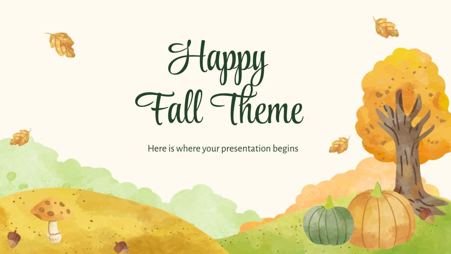 Free Fall Google Slides themes and PowerPoint templates