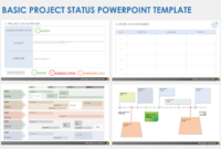 Project Weekly Status Report Template PowerPoint