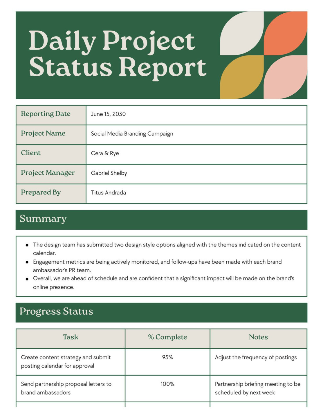 Free, printable, customizable report templates  Canva