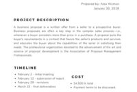 Comprehensive Written Proposal Template: A Guide To Effective Communication