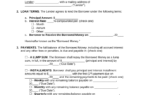 Note Payable Template: A Formal Contractual Document