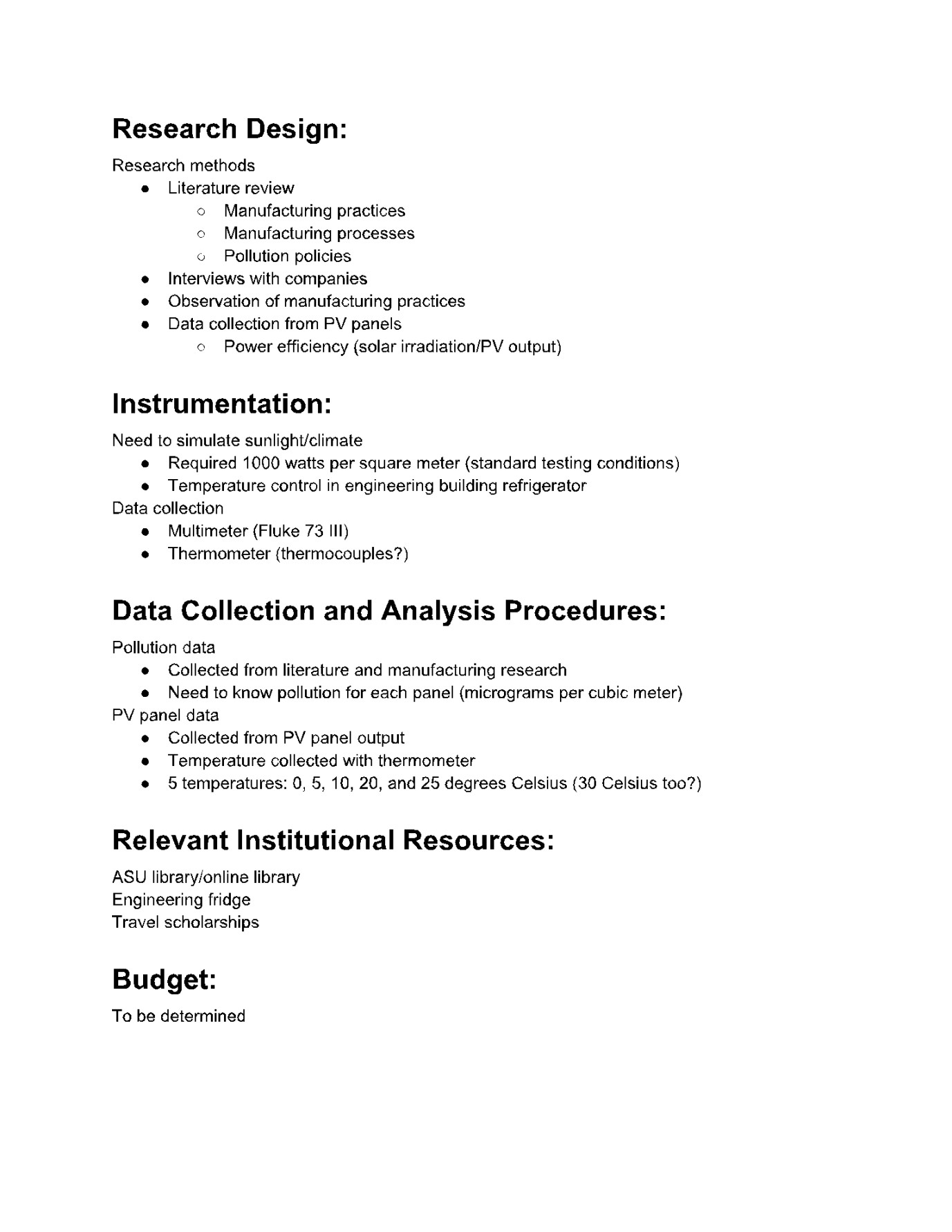 Free Research Proposal Template in   CocoSign