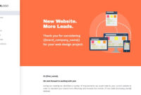 Comprehensive Web Design Proposal Template For Professional Projects