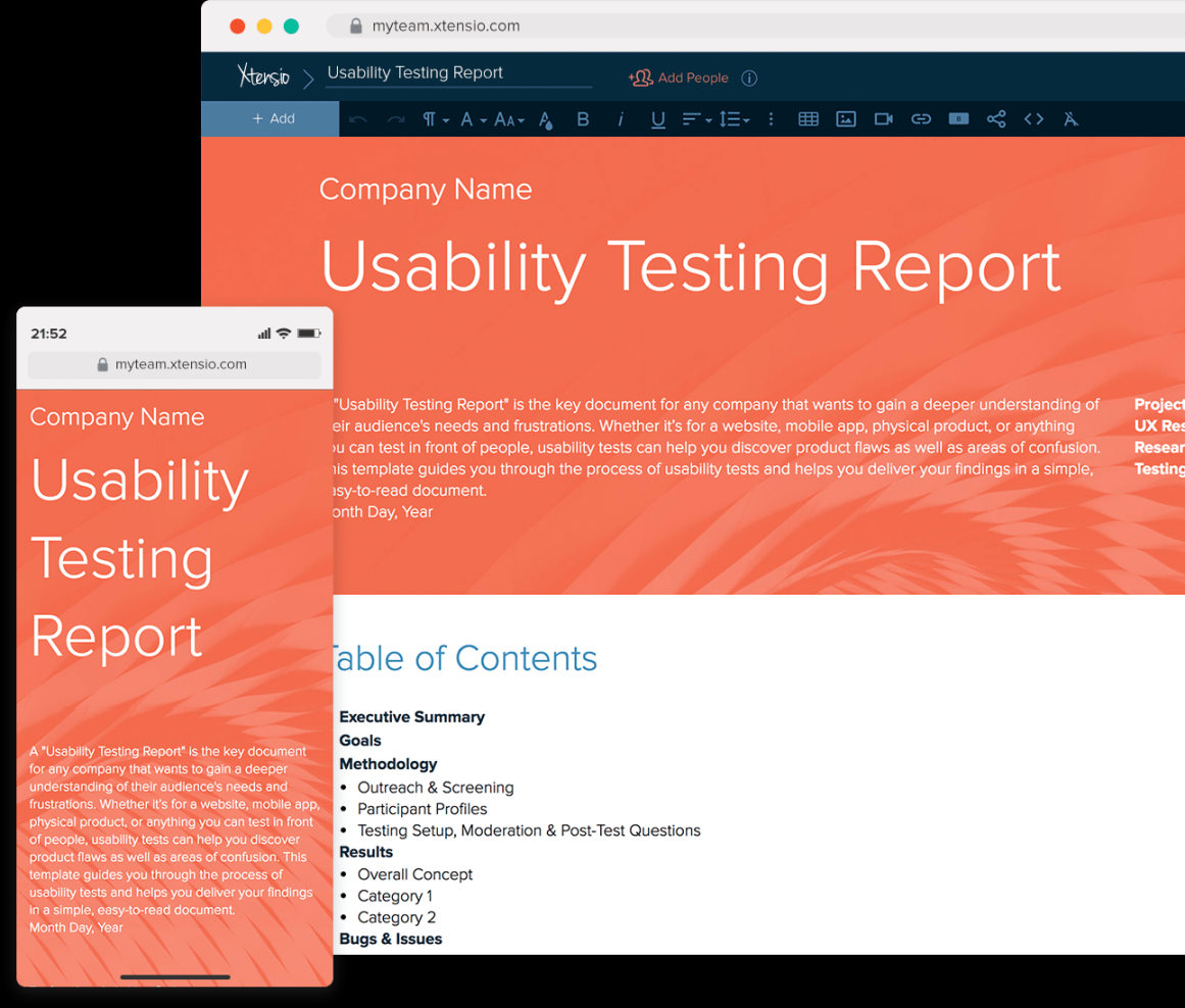 How To Write A Usability Testing Report (with Templates and Examples)