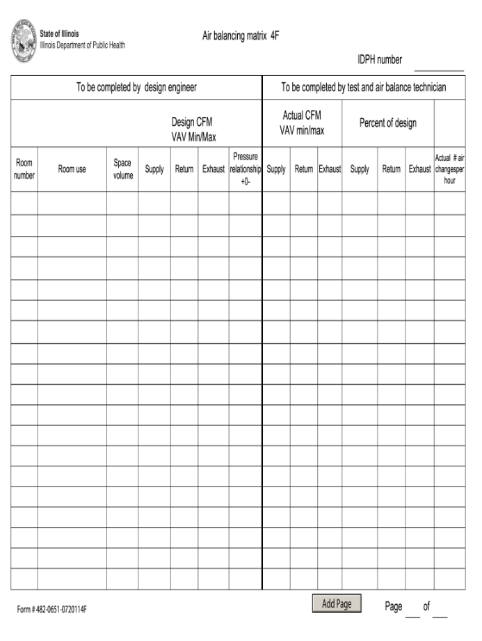 Hvac air balance report template excel: Fill out & sign online