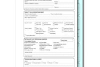 Accident Report Form Template For The United Kingdom