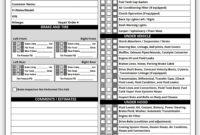 Vehicle Inspection Report Template