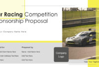 Racing Sponsorship Proposal Template