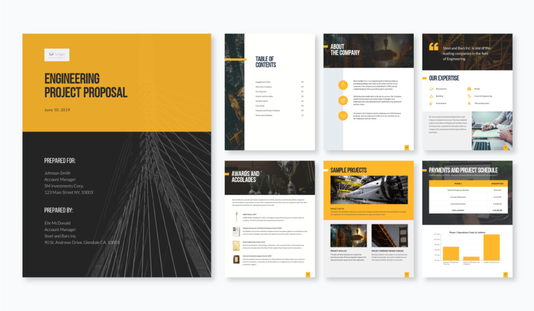 Sample Proposal Templates and Design Tips