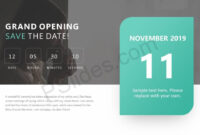 Save The Date: A Formal Invitation Template