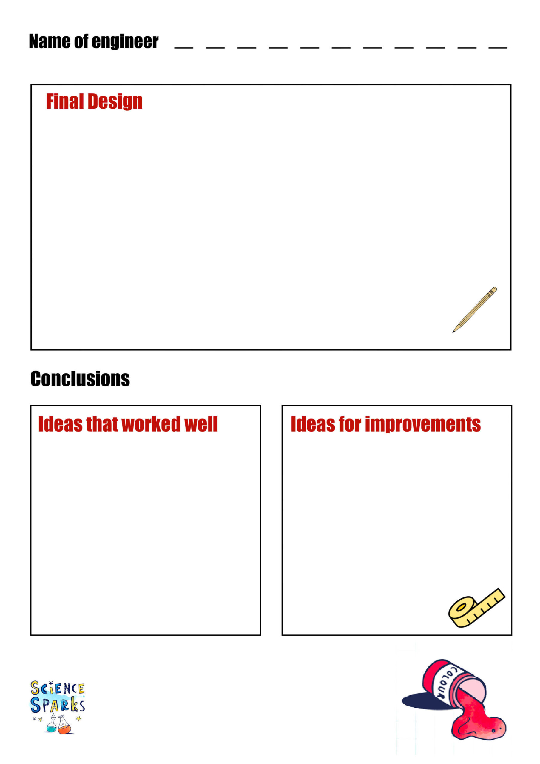 Science Experiment Templates