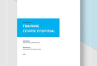 Course Proposal Template